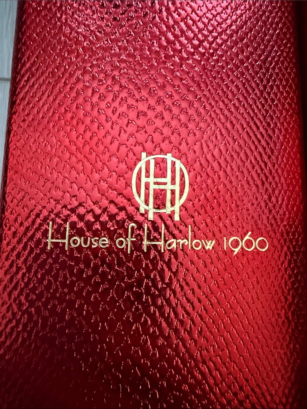 House of Harlow 1960 Gold Teardrop Pendant on Fine Chain